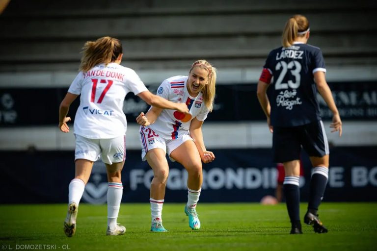 OL féminin Bordeaux D1 Arkema Girondines