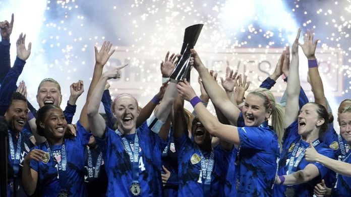 Les USA foot féminin remporte la SheBelieves Cup 2023