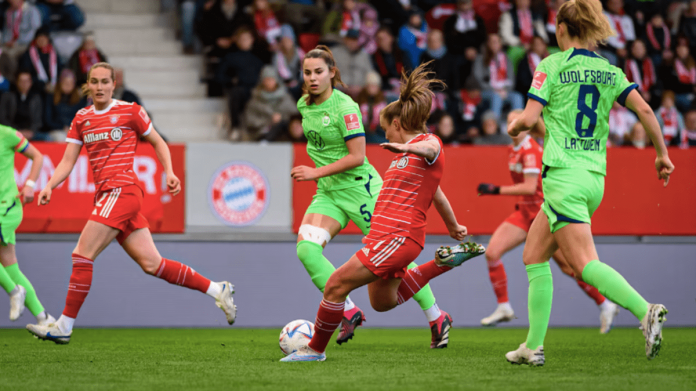 Résultats Bayern féminin Wolfsburg en Bundesliga féminines.