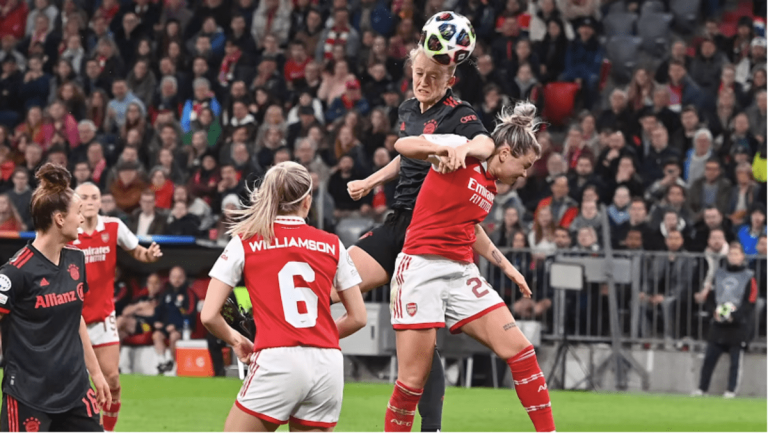 Résultats Bayern Arsenal en Ligue des champions féminine.