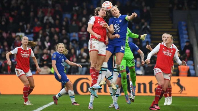 Arsenal a remporté la Coupe de la Ligue féminine anglaise contre Chelsea