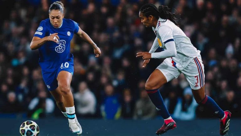 Match OL féminin Chelsea en C1 féminines.