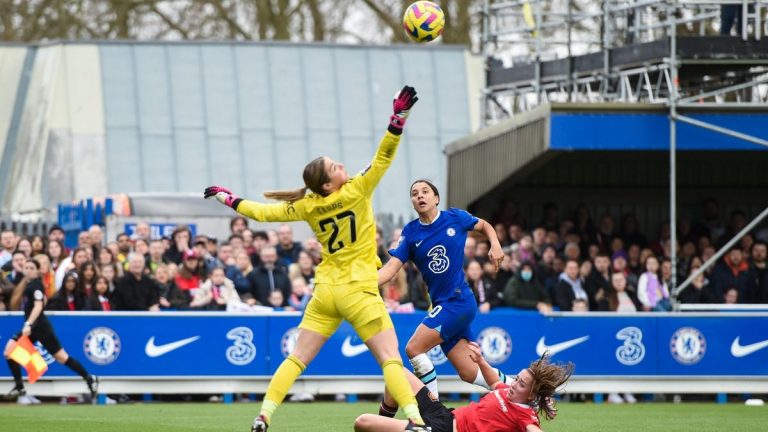 Résultat foot féminin Angleterre Chelsea contre Manchester United.