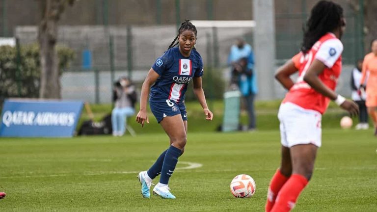 Résultat match PSG féminin Reims en D1 Arkema aujourd'hui.