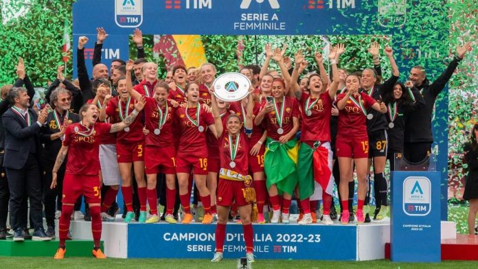 AS Rome femmes remporte Serie A féminine.