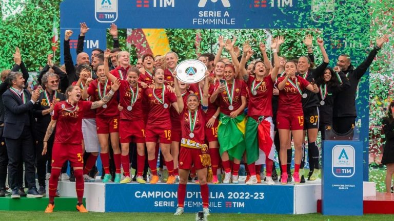 AS Rome femmes remporte Serie A féminine.