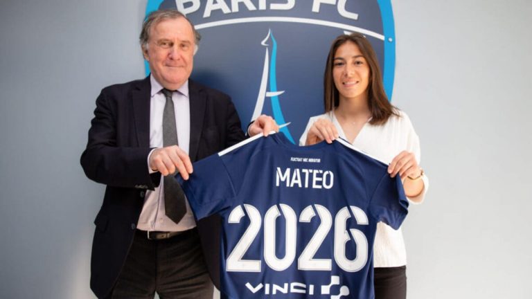 Clara Matéo prolongation contrat PFC féminin.