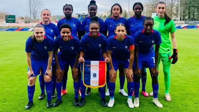 Match foot féminin France U17 TV.