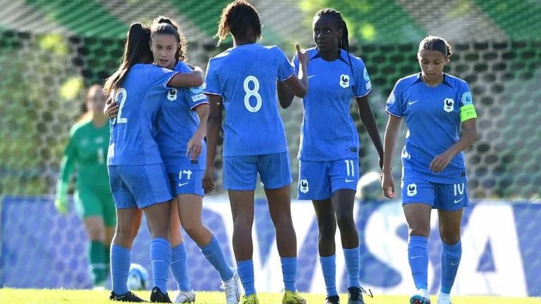 Match foot féminin Bleuettes finale Euro U17 TV.