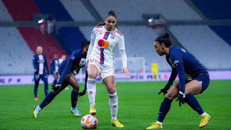 Match à la TV Coupe de France féminine OL PSG aujourd'hui.