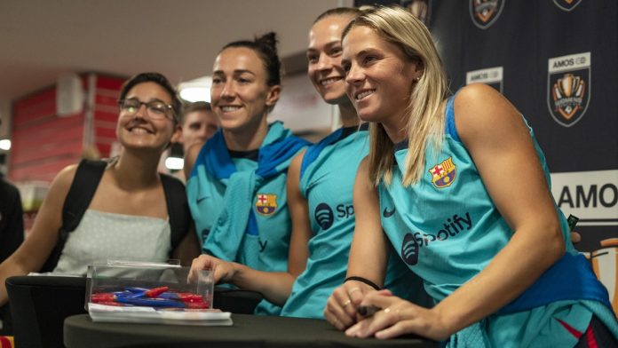 Amos Barcelone Barcelona Bronze suivi réseaux féminin féminine football