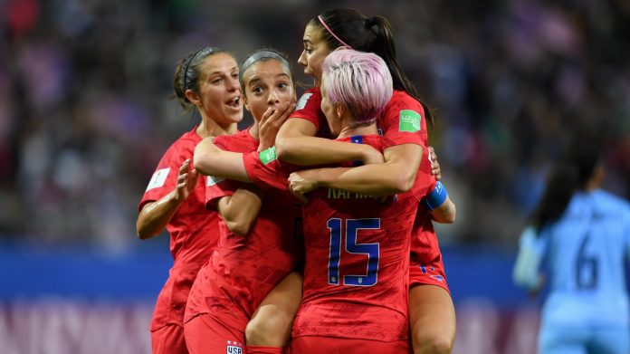 Etats-Unis US soccer féminine féminin coupe du monde mondial 2023
