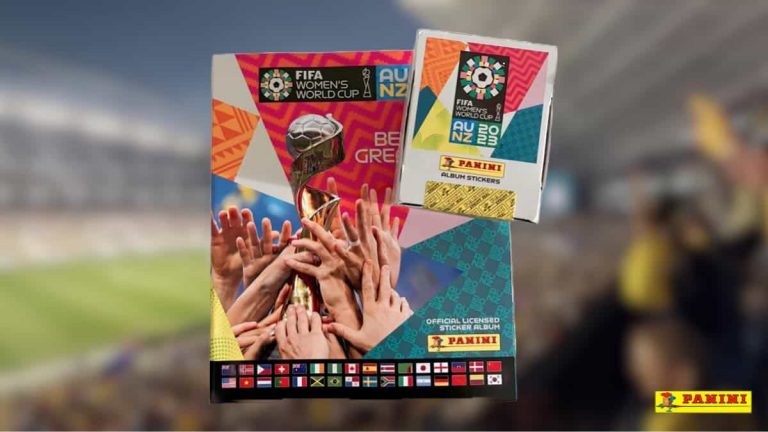 Album Panini Coupe du monde féminine de football 2023.