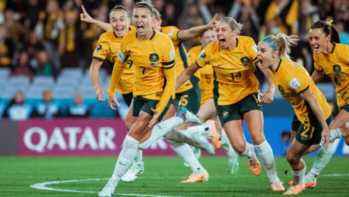 Audience foot féminin Australie Coupe du monde féminine.