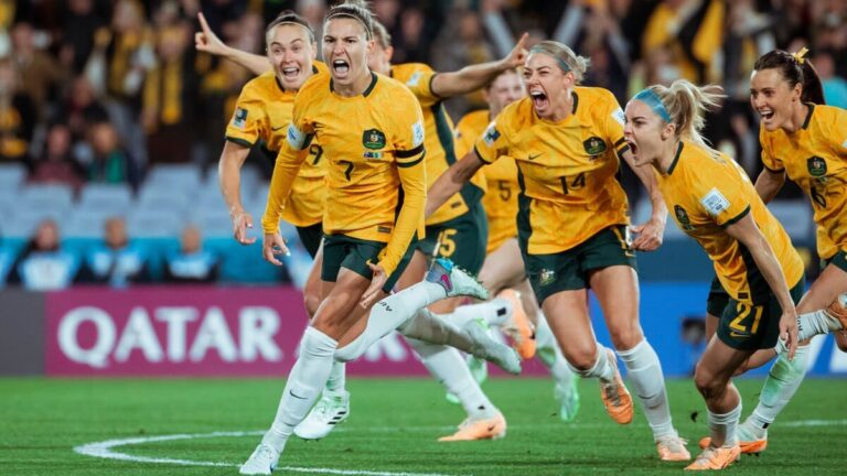 Audience foot féminin Australie Coupe du monde féminine.