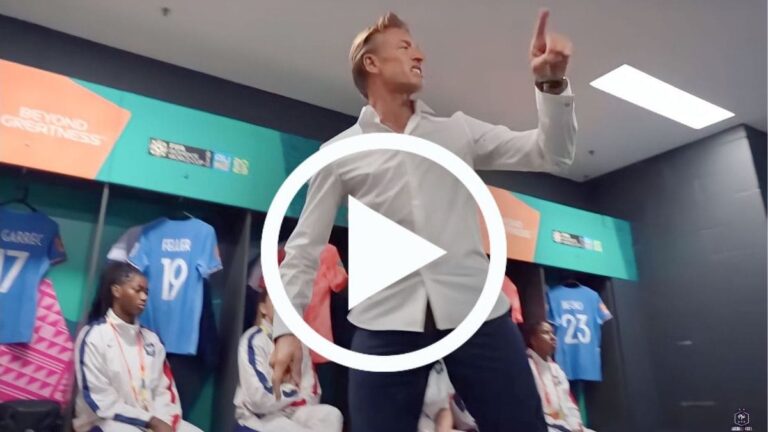 Hervé Renard causerie France Brésil foot féminin.