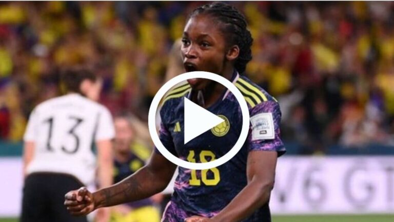 But vidéo de Linda Caicedo lors de Colombie-Allemagne en Mondial féminin.