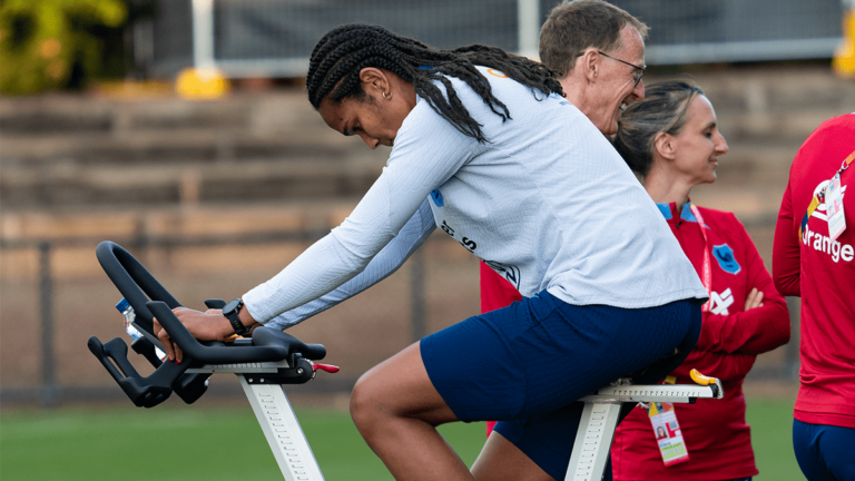 Wendie Renard blessure Bleues.