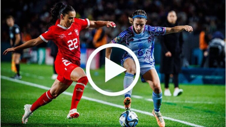 Buts Espagne Suisse Coupe du monde football féminin.