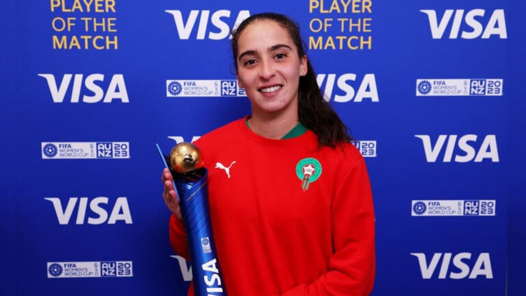 Anissa Lahmari maroc France Féminine coupe du monde mondial 2023