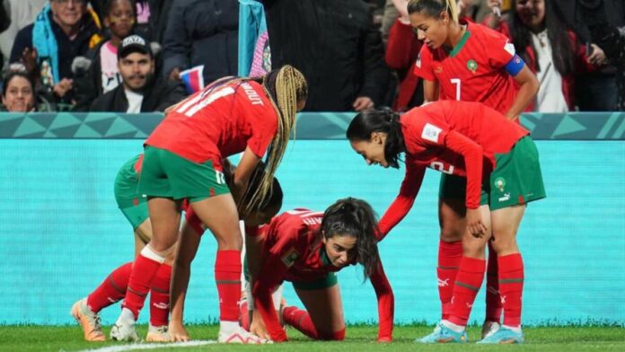 Maroc contre France foot féminin