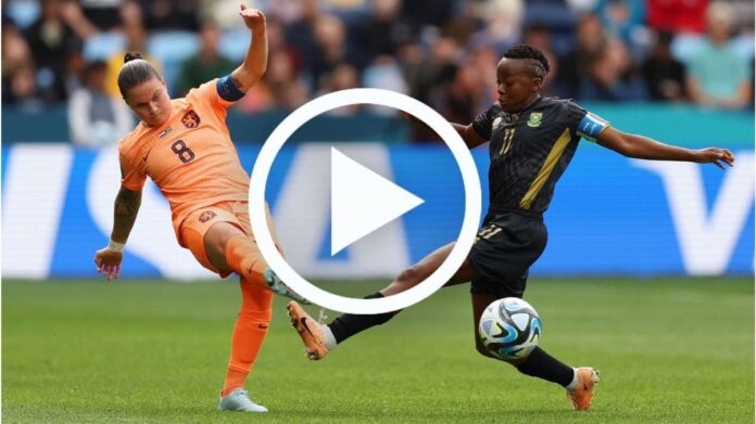 Vidéo buts Pays-Bas contre Afrique du Sud en Coupe du monde féminin.