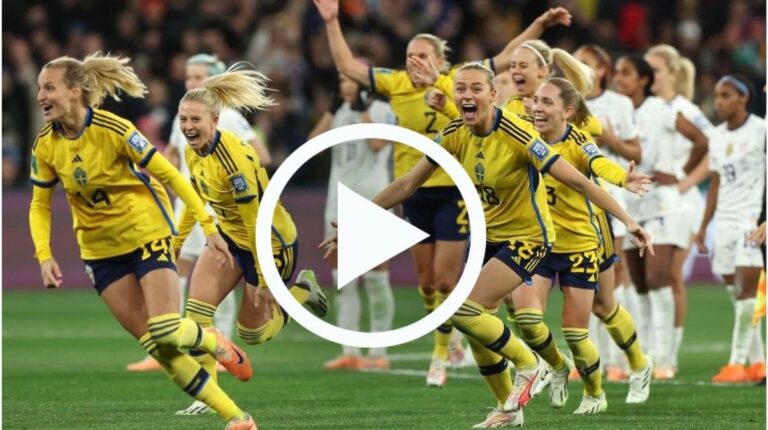 Résumé vidéo buts Suède USA foot féminin Mondial 2023