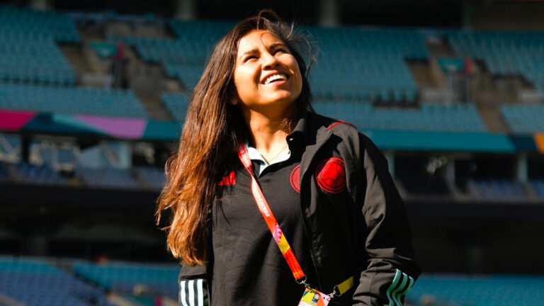 Lucy Leicy Santos Colombie Colombia Football féminin coupe du monde mondial 2023