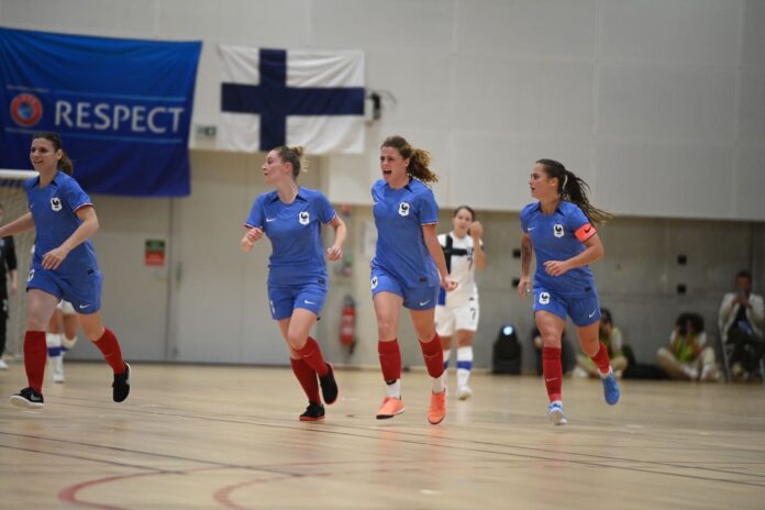 Bleues Futsal féminin - Pauline CARRÉ -APL-FFF