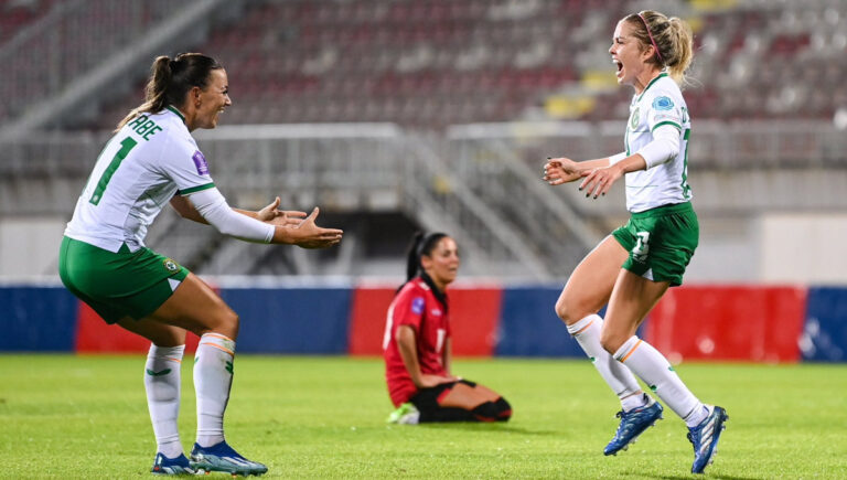 Irlande féminine féminin foot ligue des nations mccabe