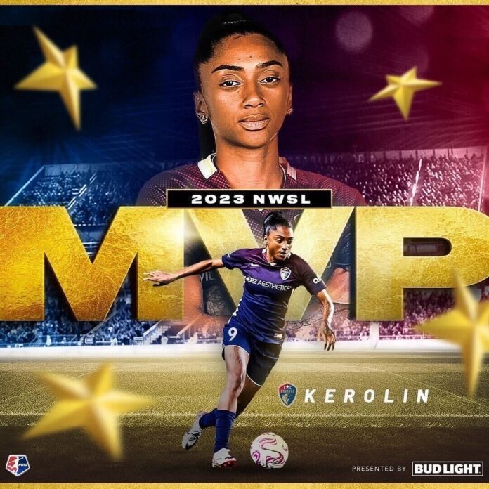 Kerolin MVP NWSL saison 2023