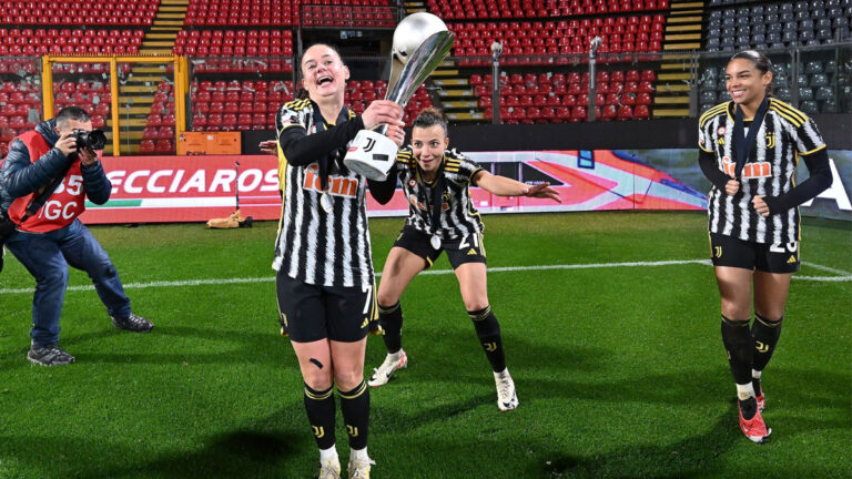 Juventus féminine féminin Italie Supercoupe