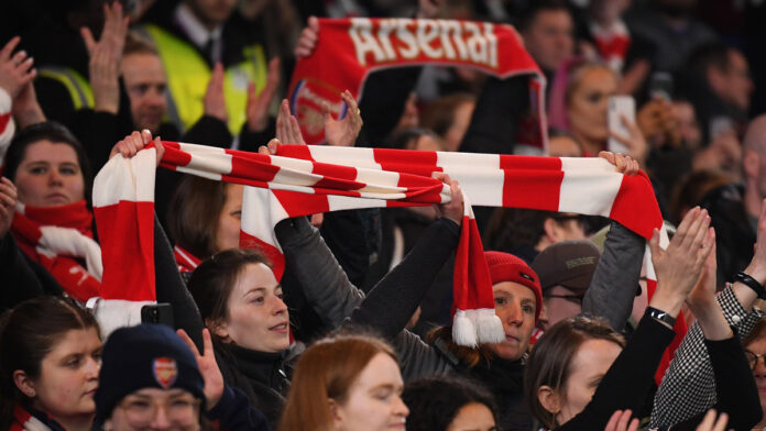 Arsenal affluence Women's Super League Angleterre