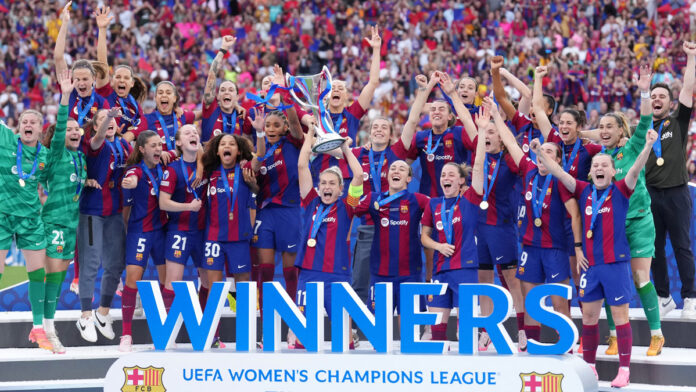 Ligue des championnes ligue champions féminine OL Barcelone