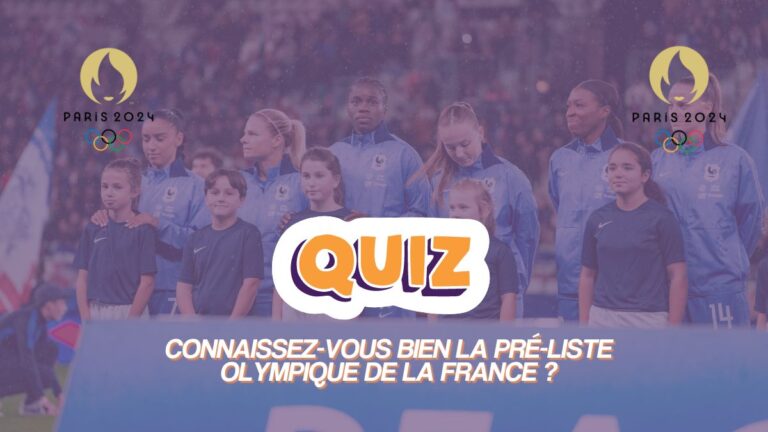 Quiz France olympique Renard féminine