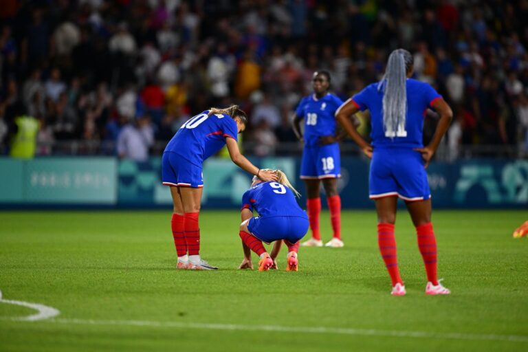 Défaite des bleues face au Brésil en quarts de finale des JO de Paris 2024