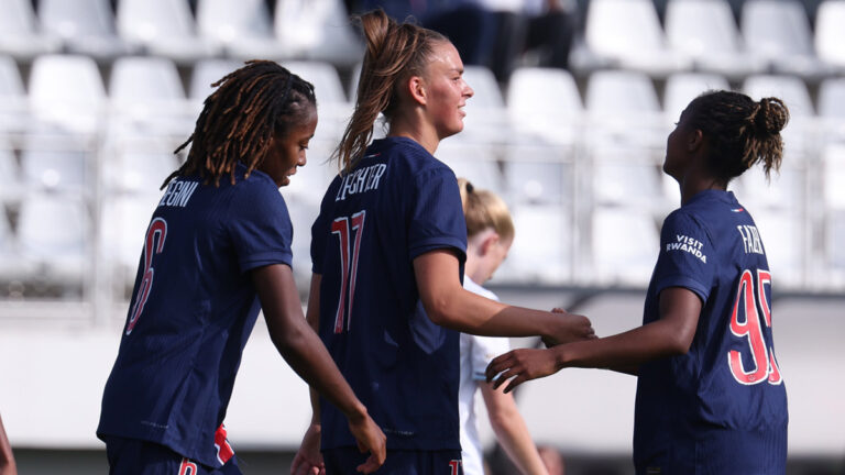 Leuchter Romée Echegini PSG Paris SG Saint-Germain féminin amical