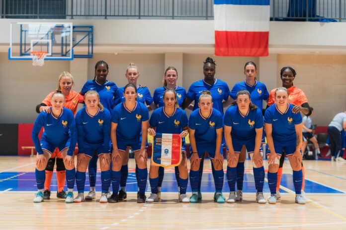 Match amical de Futsal Féminin, France contre la Pologne en septembre 2024