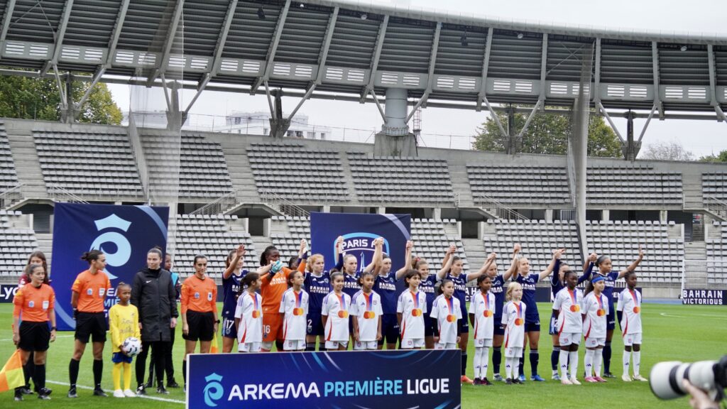 Paris FC face à l'OL -Arkema Première Ligue 2024 - © Clémence ALLAIN