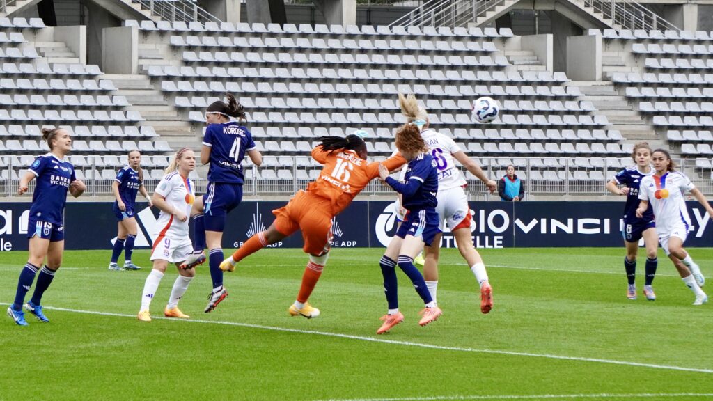 Paris FC face à l'OL -Arkema Première Ligue 2024 - © Clémence ALLAIN