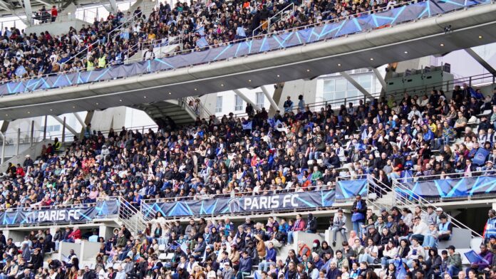 5626 supporters présent pour le match du Paris FC face à l'OL -Arkema Première Ligue 2024