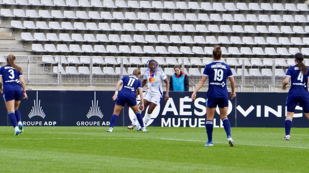 Diani lors du Paris FC face à l'OL -Arkema Première Ligue 2024 - © Clémence ALLAIN