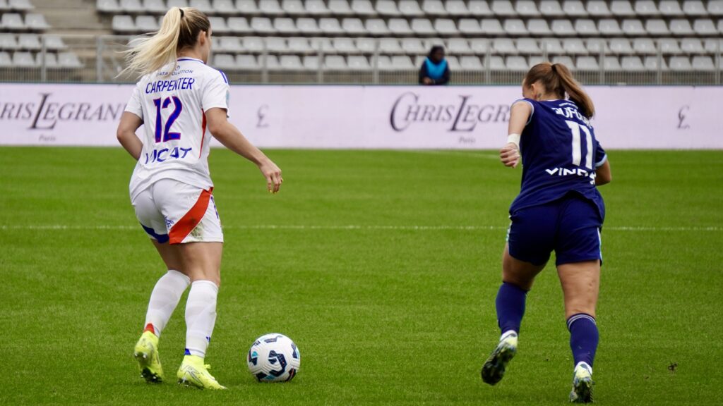 Paris FC face à l'OL -Arkema Première Ligue 2024 - © Clémence ALLAIN