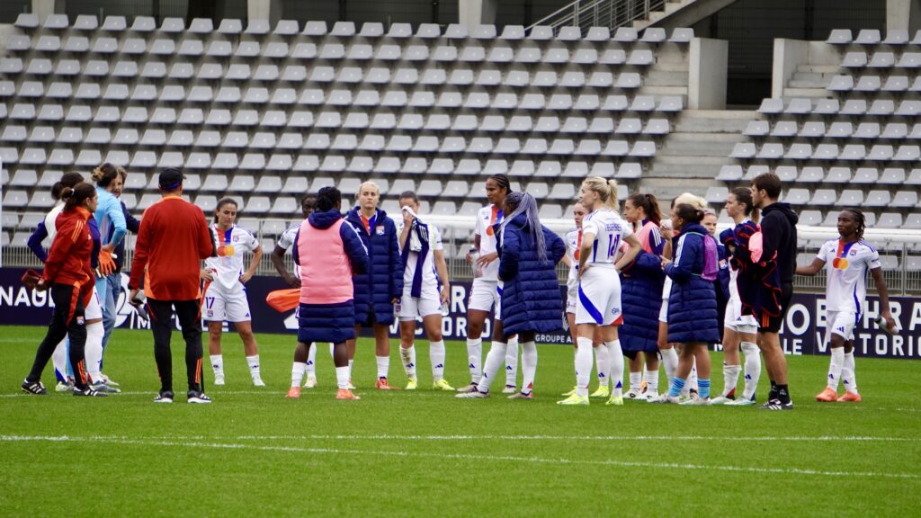 Paris FC face à l'OL -Arkema Première Ligue 2024 - © Clémence ALLAIN