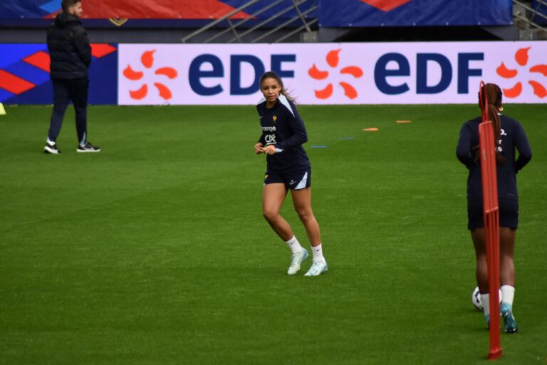 Les photos de l’entraînement des Bleues à la veille du match contre la Jamaïque