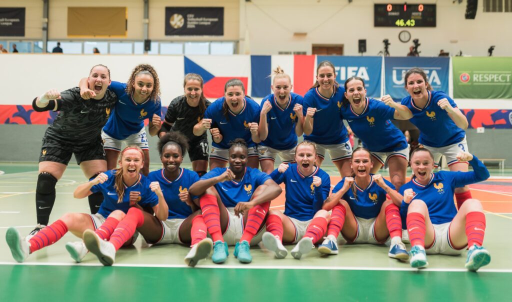 Victoire des Bleues en Futsal face à l'Ukraine lors des qualifications au mondial