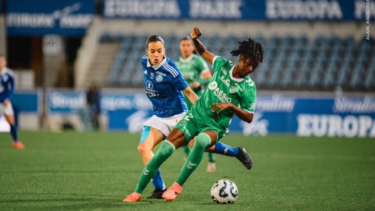 première victoire de Strasbourg en Arkema première Ligue lors de la sixième journée 2024/25 face à Saint-Etienne