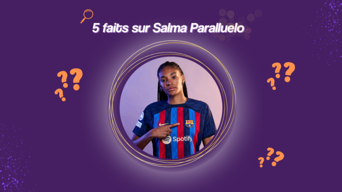 Paralluelo Salma Espagne féminine féminin Barcelona Barca FC