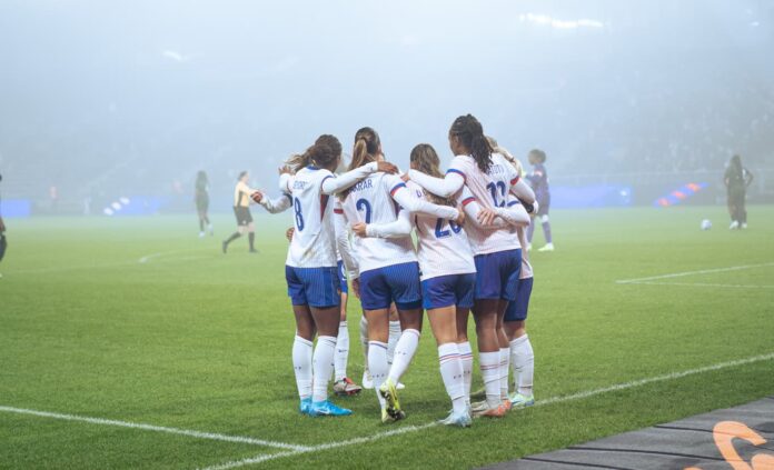 Victoire des Bleues face au Nigeria 2024