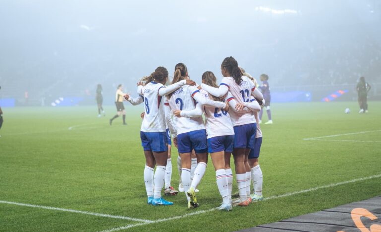 Victoire des Bleues face au Nigeria 2024